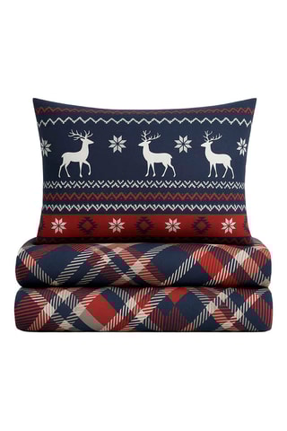 Juego de nórdico Coverset - Rojo y blanco