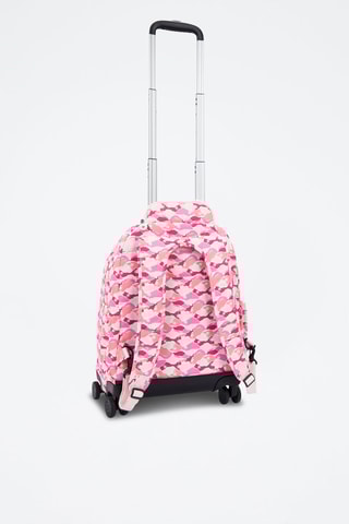 Rugtas met Wieltjes New Zea - Roze