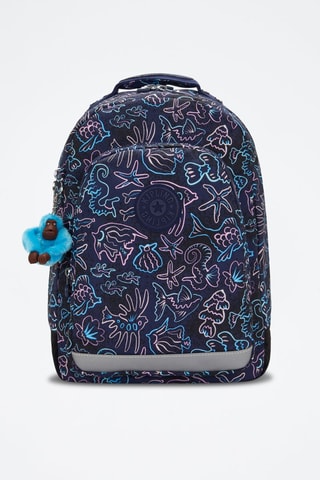 Rugtas Class Room - Marineblauw en Poederroze