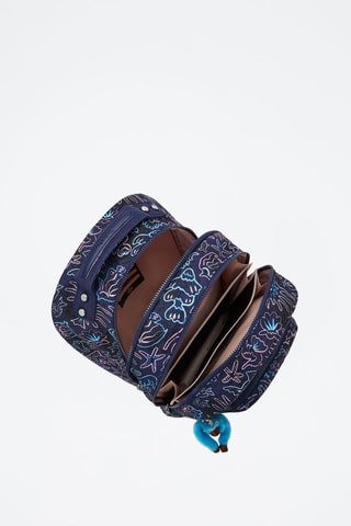 Rugtas Class Room - Marineblauw en Poederroze