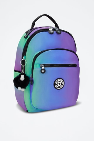 Rugtas dip and dye Seoul - Paars en Blauw