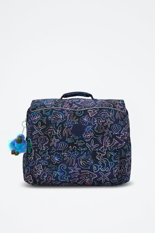 Boekentas Codie L - Marineblauw en Poederroze