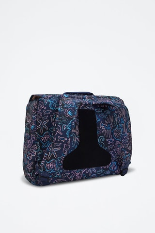 Boekentas Codie L - Marineblauw en Poederroze