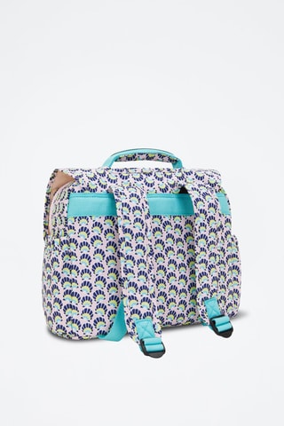 Boekentas Codie S - Roze en Marineblauw