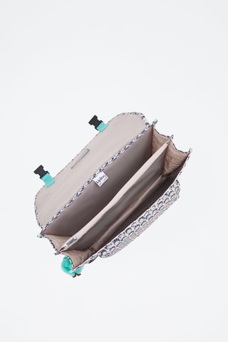 Boekentas Preppy - Roze en Marineblauw