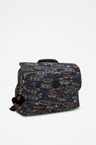 Boekentas Codie - Zwart en Blauw