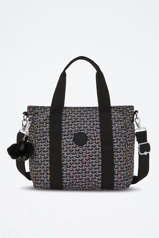 Handtas Asseni Mini - Donkergrijs en Zwart