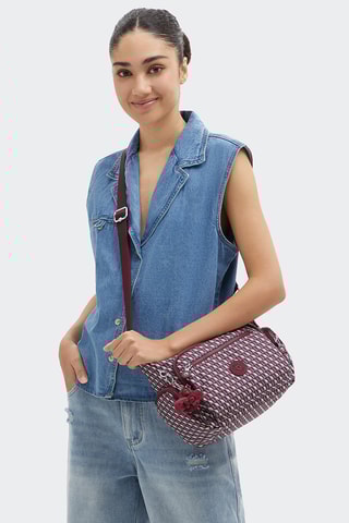 Schoudertas Gabbie - Bordeauxrood