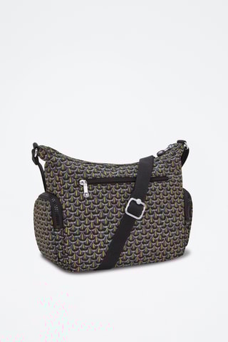 Schoudertas Gabbie - Donkergrijs en Zwart