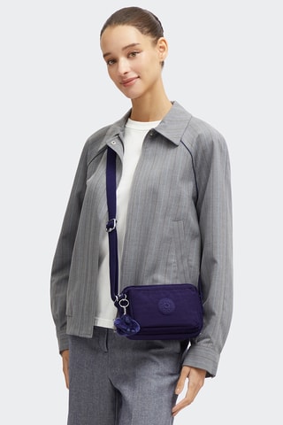 Schoudertas Abanu - Licht Nachtblauw