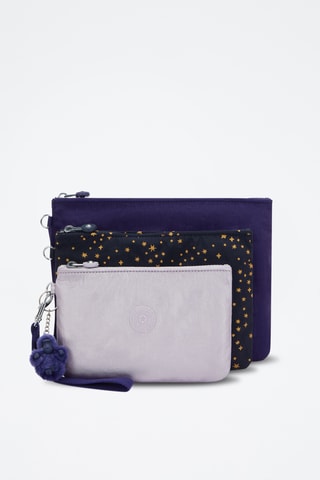 3 Clutches Iaka L - Licht Nachtblauw