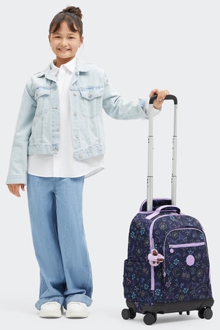 Rugtas met Wieltjes New Zea - Marineblauw