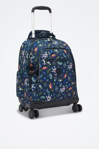 Rugtas met Wieltjes New Zea - Marineblauw