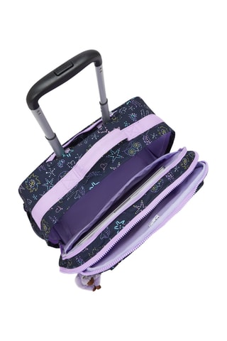 Reistas met Wieltjes New Storia - Marineblauw - 45 cm