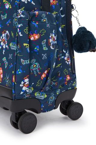 Reistas met Wieltjes New Storia - Marineblauw - 45 cm