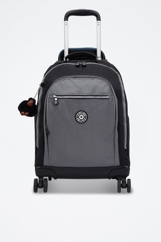 Rugtas met Wieltjes New Zea - Zwart en Grijs