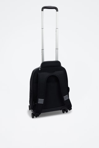 Rugtas met Wieltjes New Zea - Zwart en Grijs