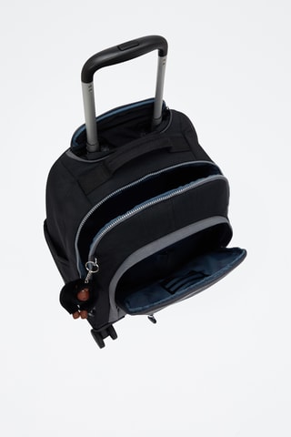 Rugtas met Wieltjes New Zea - Zwart en Grijs