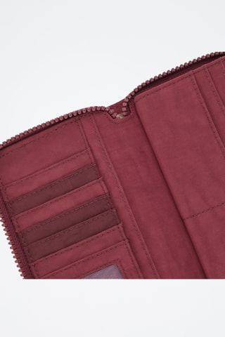 Portefeuille Money World - Bordeauxrood