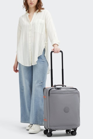 Handbagagetrolley Spontaneous S - 33 cm - Grijs en Oranje