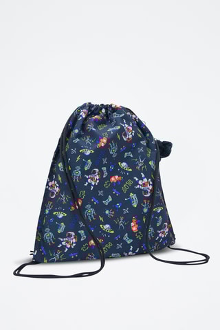 Rugtas Supertaboo - Marineblauw en Oranje