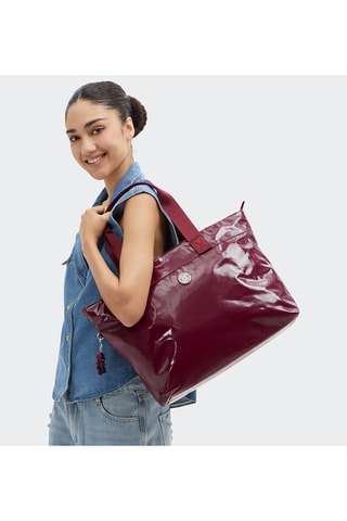 Trendy Handtas Colissa - Bordeauxrood