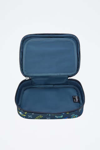 Etui - Petrolblauw en Zwart