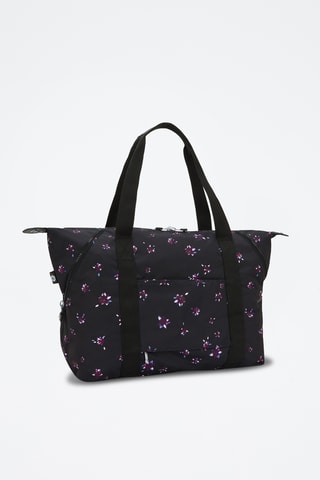 Shopper Art M - Zwart en Bordeauxrood