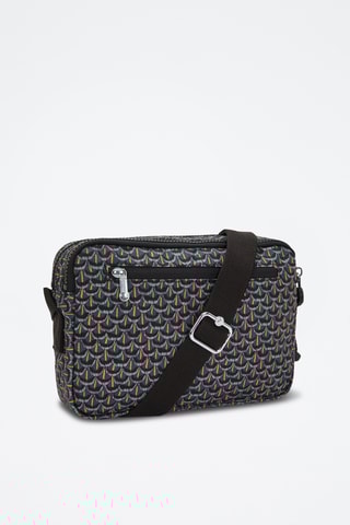 Schoudertas Abanu - Zwart en Oranje