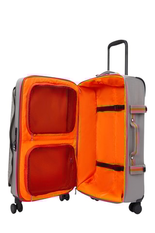 Weekendtrolley Spontaneous M - Lichtgrijs en Zwart - 66 cm