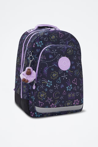 Rugtas Class Room - Zwart en Lichtpaars