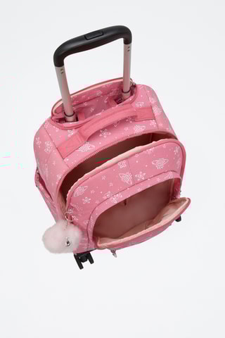 Rugtas met Wieltjes New Zea - Roze