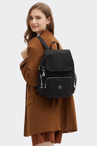 Rugtas City Zip S - Zwart