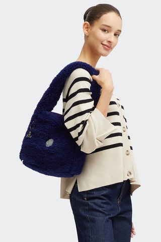 Trendy Handtas Nakato S - Marineblauw