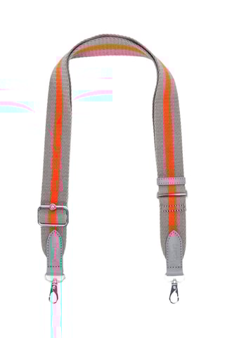 Schouderband - Grijs en Oranje