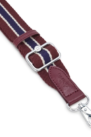 Schouderband - Bordeauxrood en Marineblauw