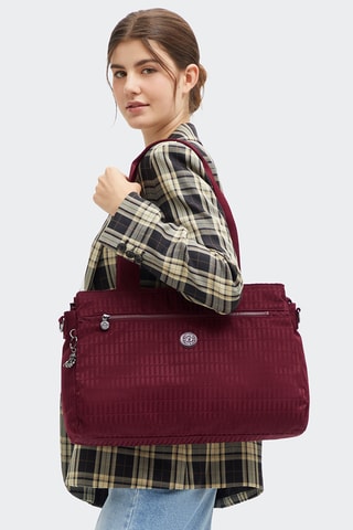 Trendy Handtas Elysia - Bordeauxrood