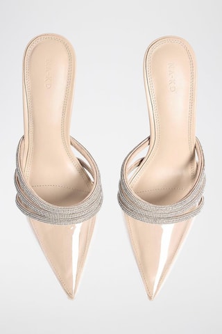 Mules à talons - Blanc