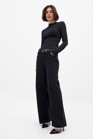 Mules à talons - Noir