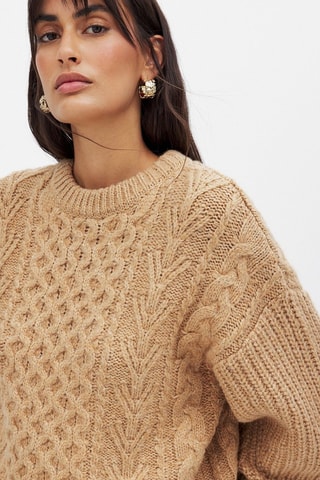 Pull - Beige chiné