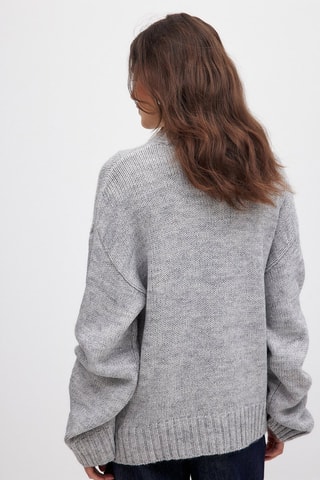 Pull - Gris clair chiné