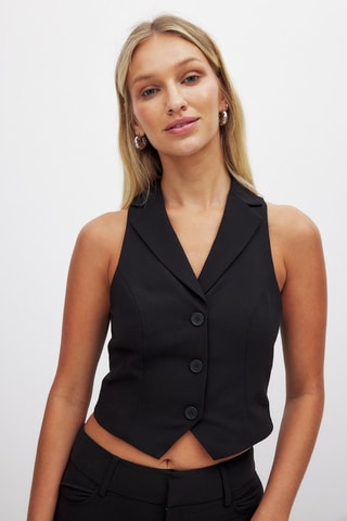 Gilet de costume - Noir