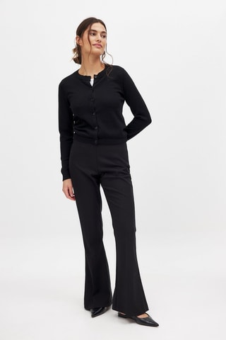 Pantalon flare - Noir