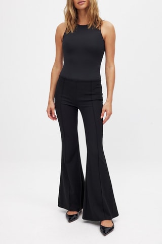 Pantalon flare - Noir