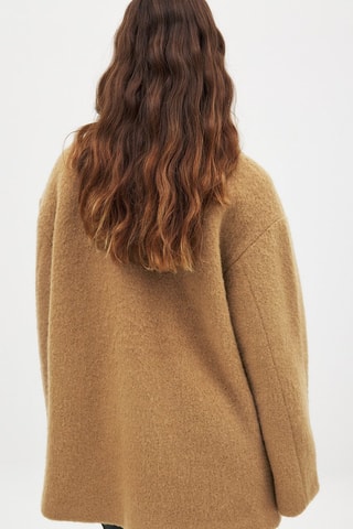 Manteau en laine - Marron