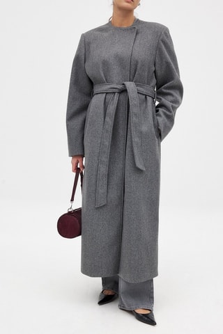 Manteau - Gris chiné