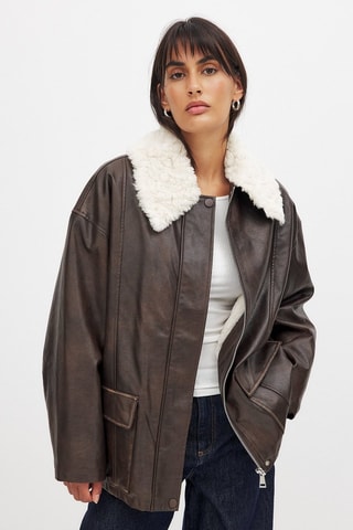 Veste - Marron foncé