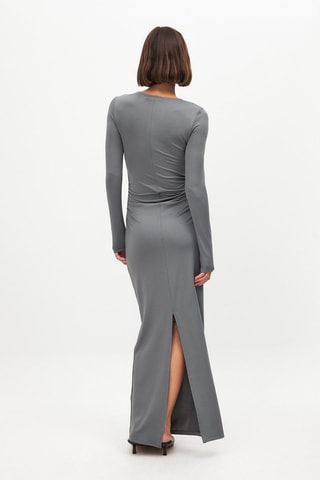 Robe longue - Gris