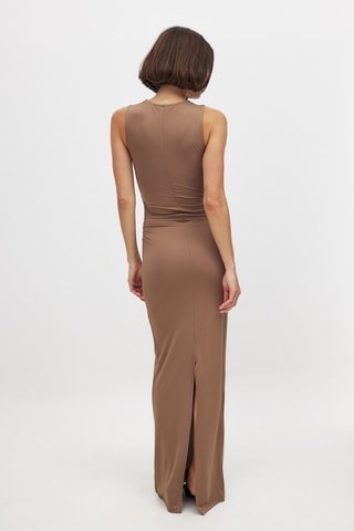 Robe longue - Taupe