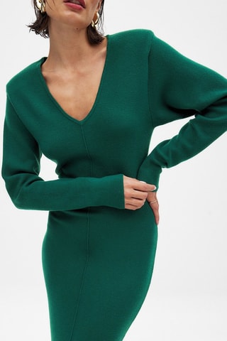 Robe longue - Vert émeraude